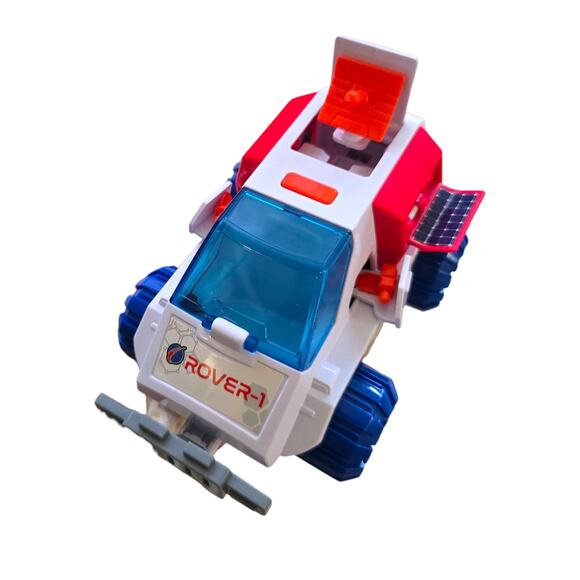 Astro Venture Space Shuttle Toy Plastic Spaceship & Rover lights sound works - Picture 2 of 6